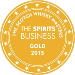 The Scotch Whisky Masters 2015 gold