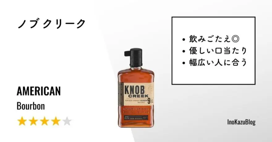 Amazon.co.jp: Knob Creek バーボン ウイスキー ノブ クリーク