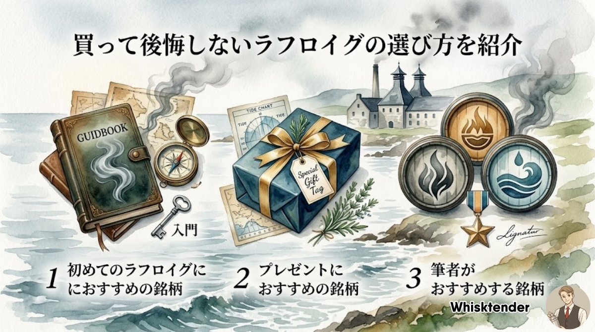 買って後悔しないラフロイグの選び方