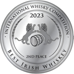 International Whisky Competition 2023 Best Blended Irish Whiskey 2nd place