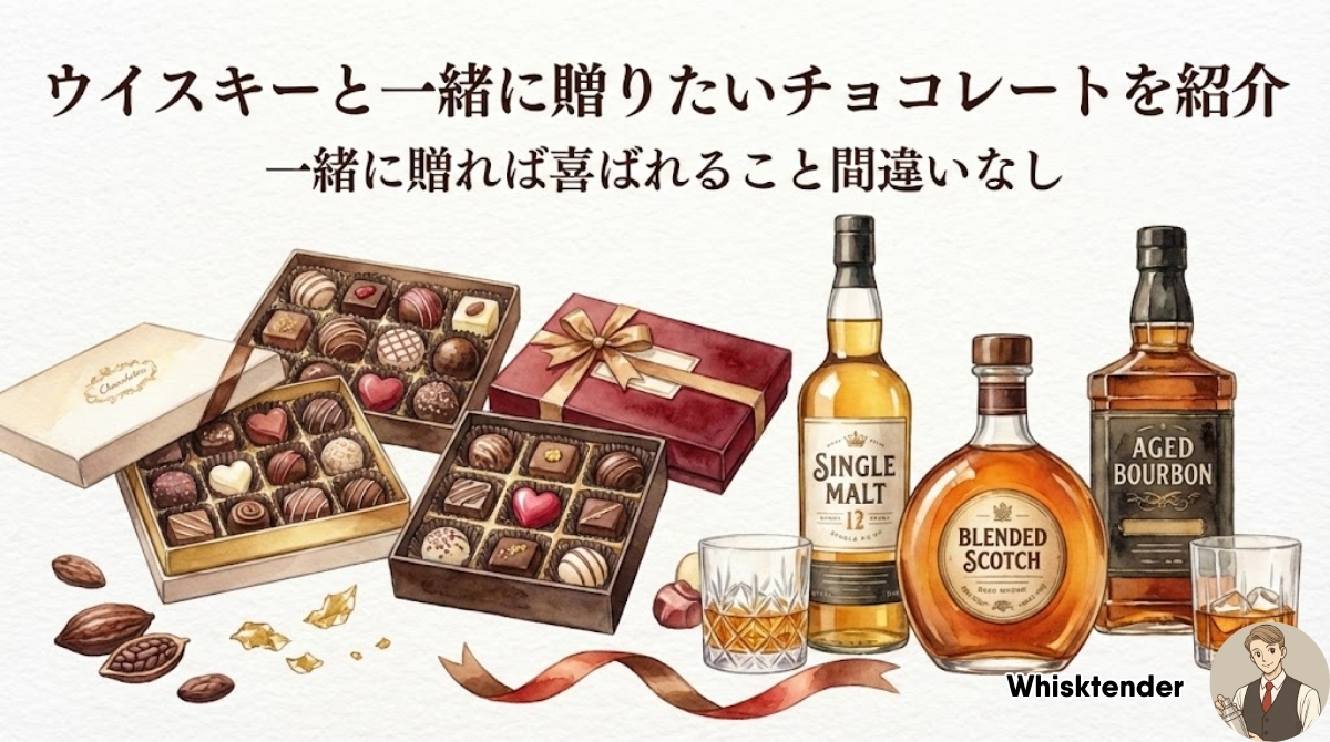 番外編｜ウイスキー入りのチョコレートも贈ってみよう