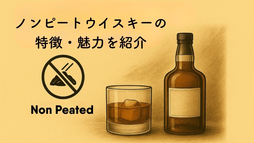 ノンピートウイスキーの魅力や特徴を解説
