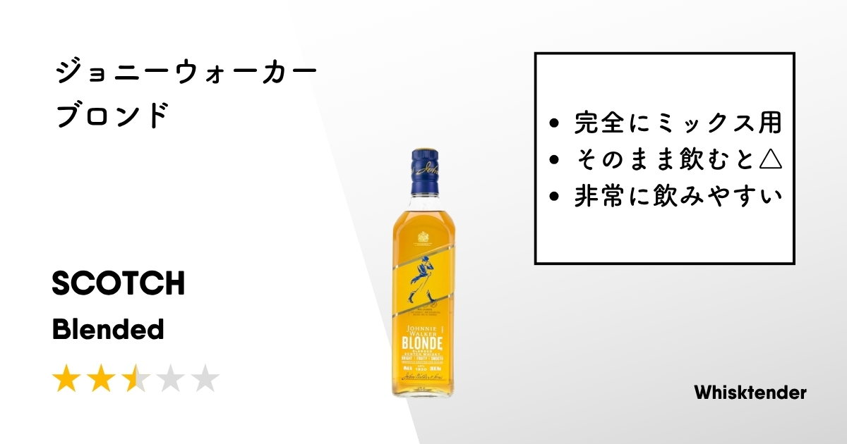 ジョニーウォーカーブロンドアイキャッチ画像