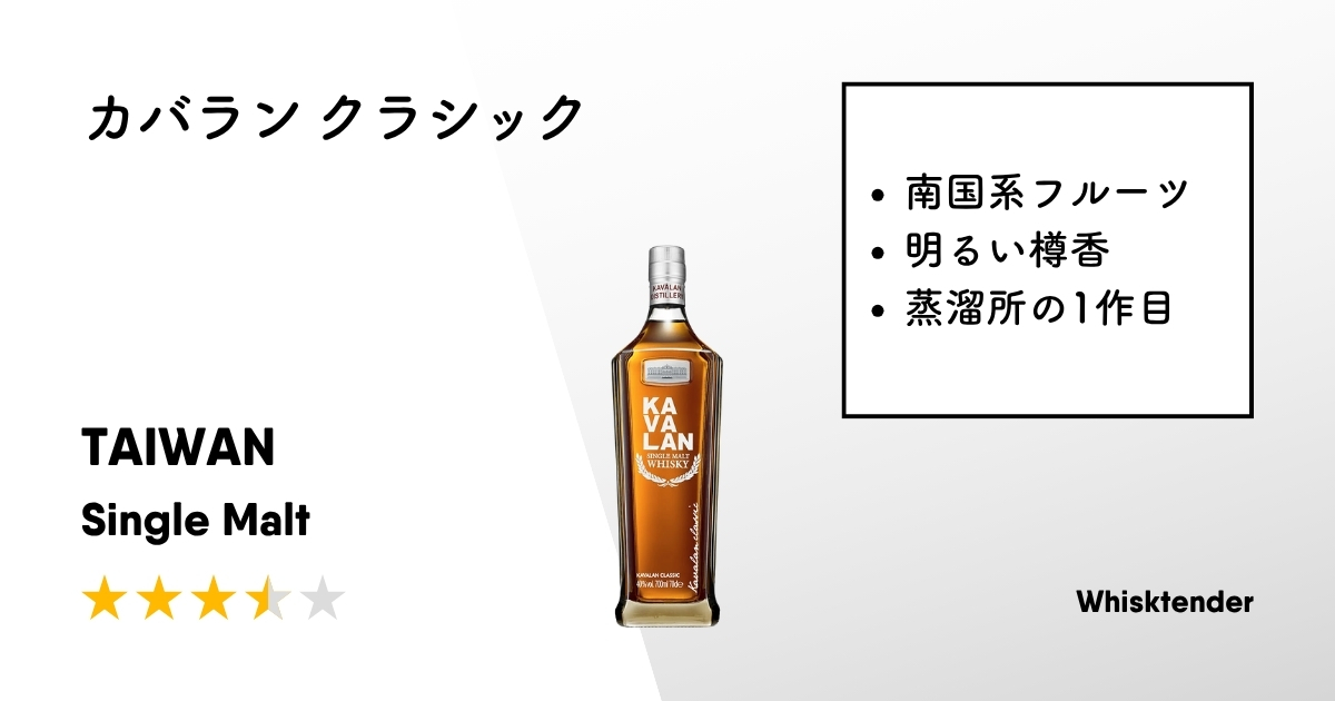 カバラン クラシックアイキャッチ画像